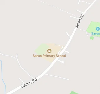 map for Ysgol Gynradd Saron