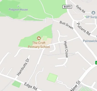 map for Painswick Play Group