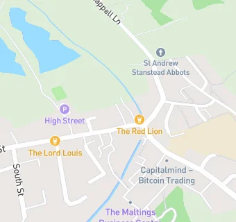 map for The Red Lion