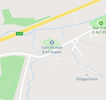 map for Church Farm Guest House