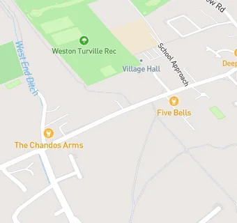 map for The Chandos Arms