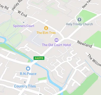 map for Mill House Care Home