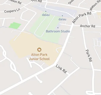 map for Alton Park Junior School