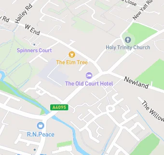 map for Old Court Hotel