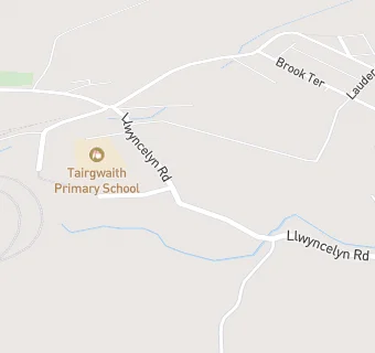 map for Tairgwaith Primary School