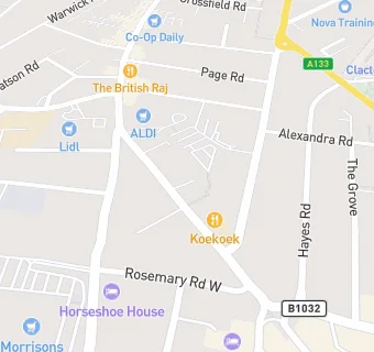 map for Ranworth Surgery