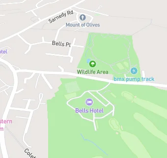 map for Bells Hotel \& Forest Of Dean Golf Club