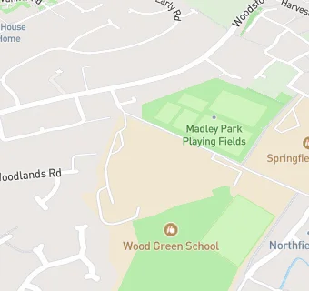 map for Wood Green School