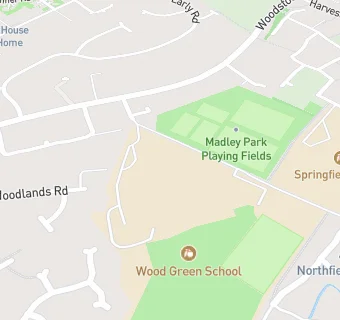 map for Wood Green School