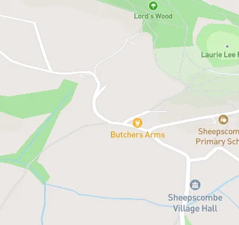 map for Butchers Arms