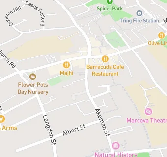 map for Victoria Hall