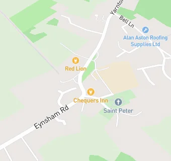 map for The Chequers Inn