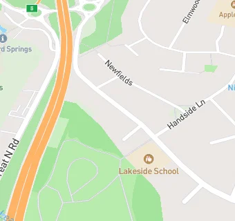 map for Lakeside School