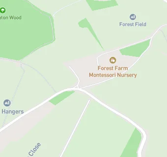 map for Oxford Montessori School