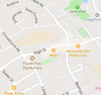 map for St Kilda's Dental Practice