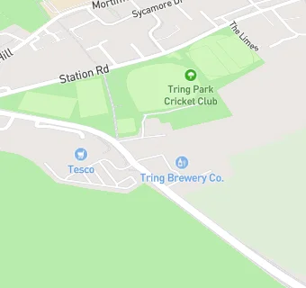 map for Tring Brewery Company