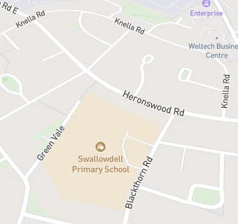 map for Blackthorn Junior School