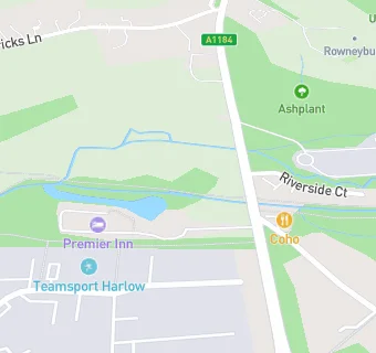 map for Harlow Mill Restaurant & Premier Inn