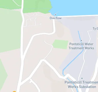 map for Pontsticill Station Cafe