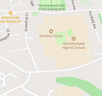 map for Waldo Williams Primary School