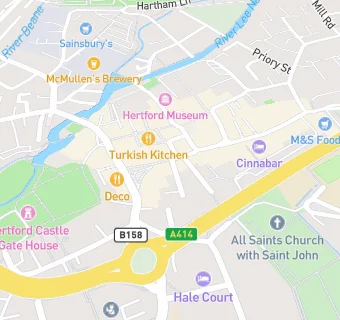 map for Salisbury Arms Hotel