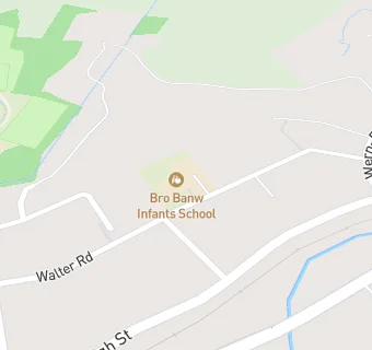 map for Ammanford Infants School