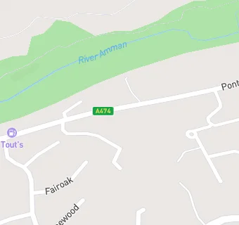 map for Pontamman Garage Petrol