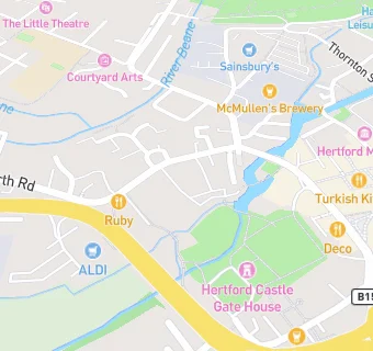 map for Wallace House Surgery