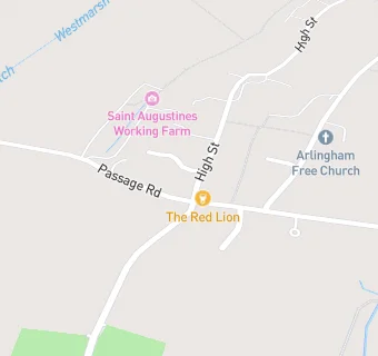 map for The Red Lion Inn