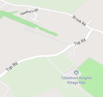 map for Tolleshunt Knights Pre-school