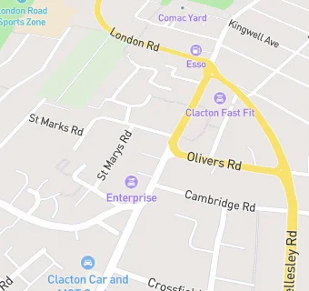 map for Comrades Sports and Social Club