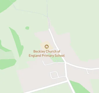 map for Beckley Church of England Primary School