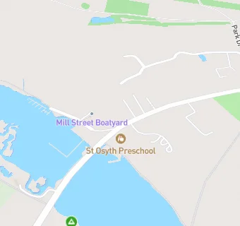 map for St Osyth Preschool