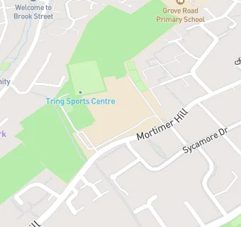 map for Tring School