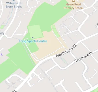 map for Tring School