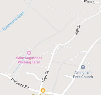 map for St. Augustines Working Farm