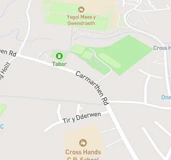 map for Cross Hands Centre