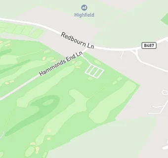 map for Harpenden Golf Club