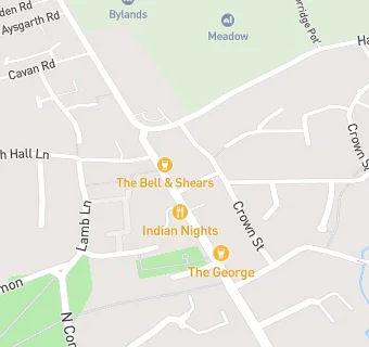 map for The Queen of Herts