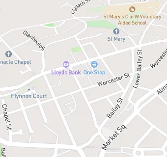 map for Brynmawr Stores