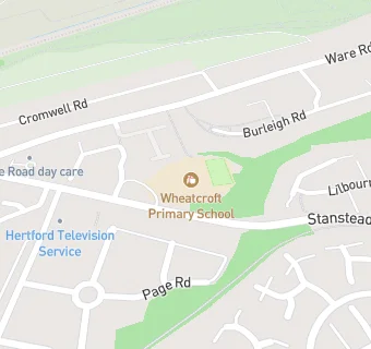 map for Wheatcroft Primary School