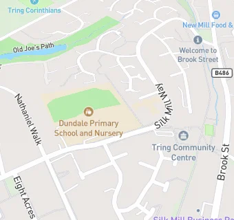 map for Dundale Primary School and Nursery