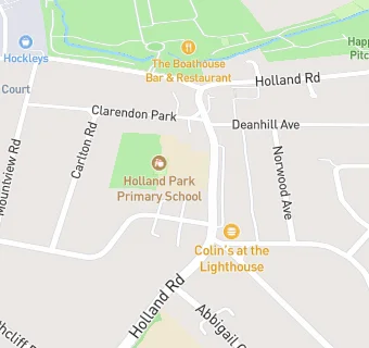 map for Holland Park Primary School