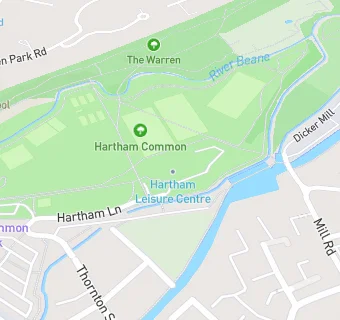 map for Hartham Leisure Centre Cafe