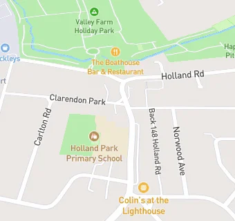 map for Holland Park Primary School