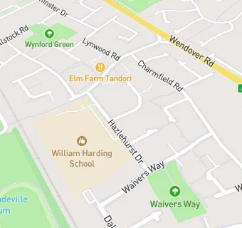 map for Fresh Start Catering Ltd at William Harding Combined School