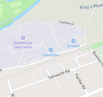 map for Hertfordshire Independent Living