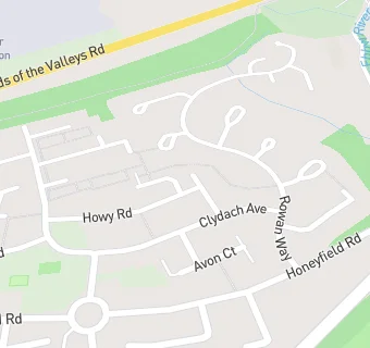 map for Glyn Ebbw House