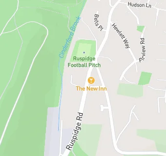 map for Ruspidge Memorial Hall