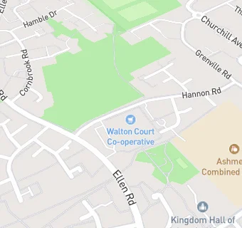 map for The Co-operative